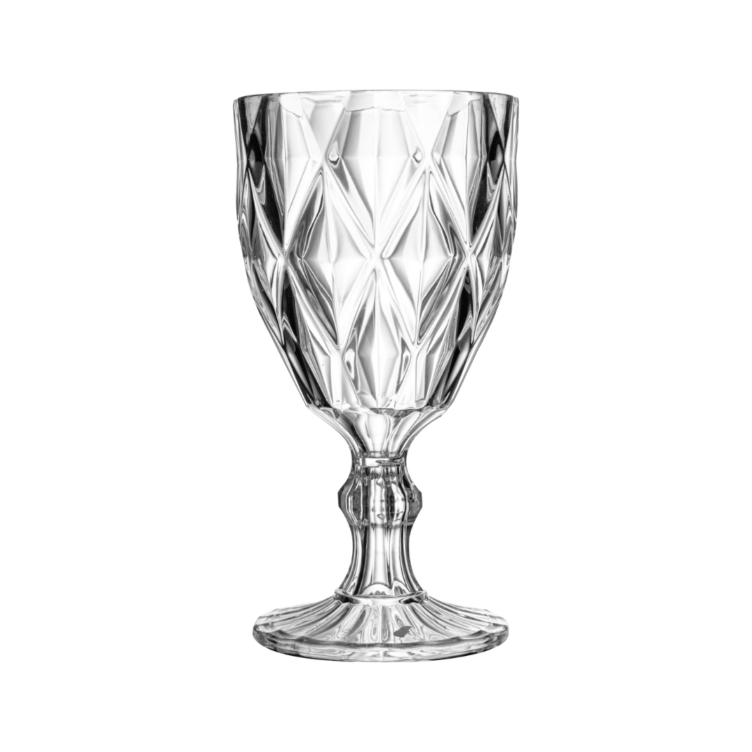 Taça de Acrilico Diamond 330ml - Ela Decora
