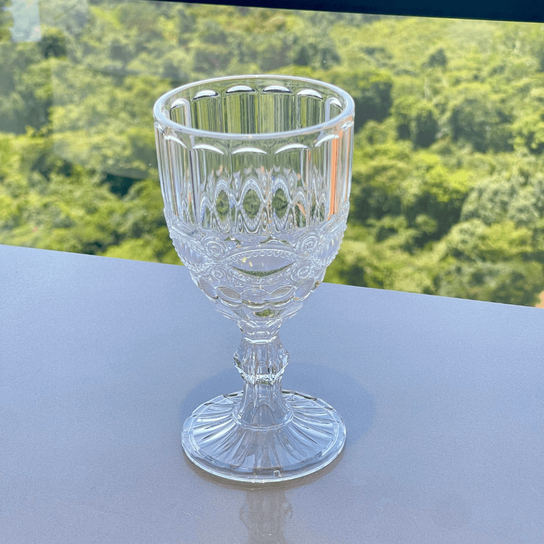 Taça de Acrilico Libelula 330ml - Ela Decora
