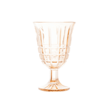 Taça Para Água De Vidro Calcutá Âmbar - 250ml - Ela Decora