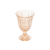 Taça Para Água De Vidro Calcutá Âmbar - 250ml - Ela Decora