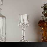 Jogo 6 Taças para Licor de Vidro Diamante 60ml