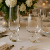 Taça Champanhe com Base Transparente 250ml