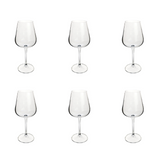 Jogo 6 Taças para Vinho Branco Ardea em Cristal 450ml Full Fit 57984