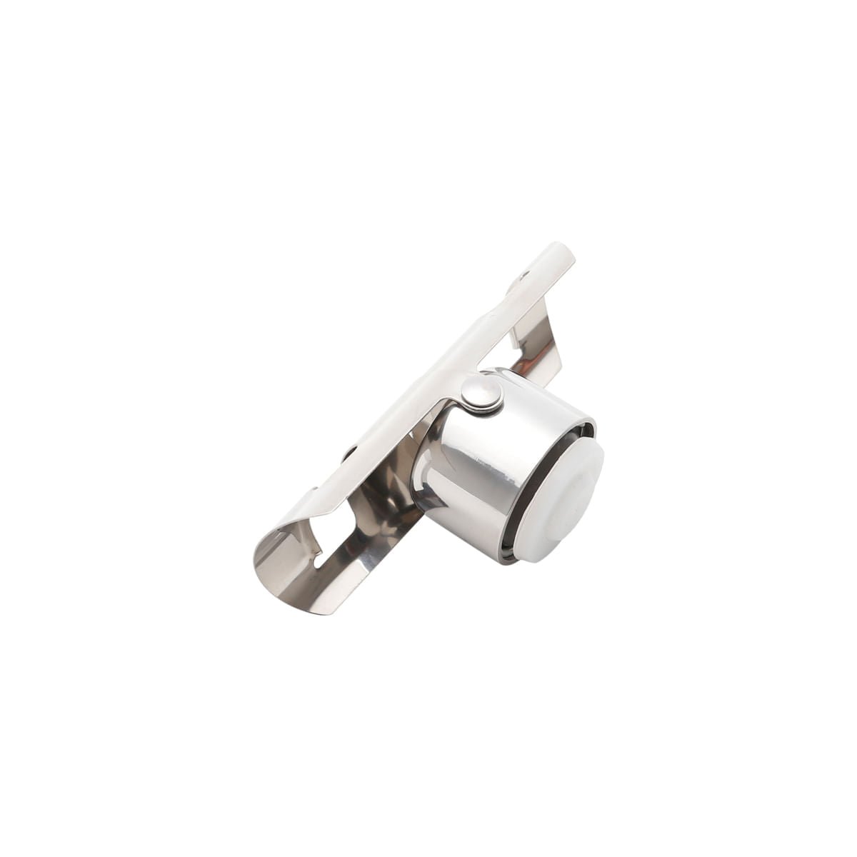 Tampa com Pressão para Champanhe em Aço Inox - Ela Decora