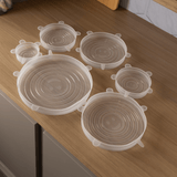 Jogo de Tampas de Silicone 6 Peças