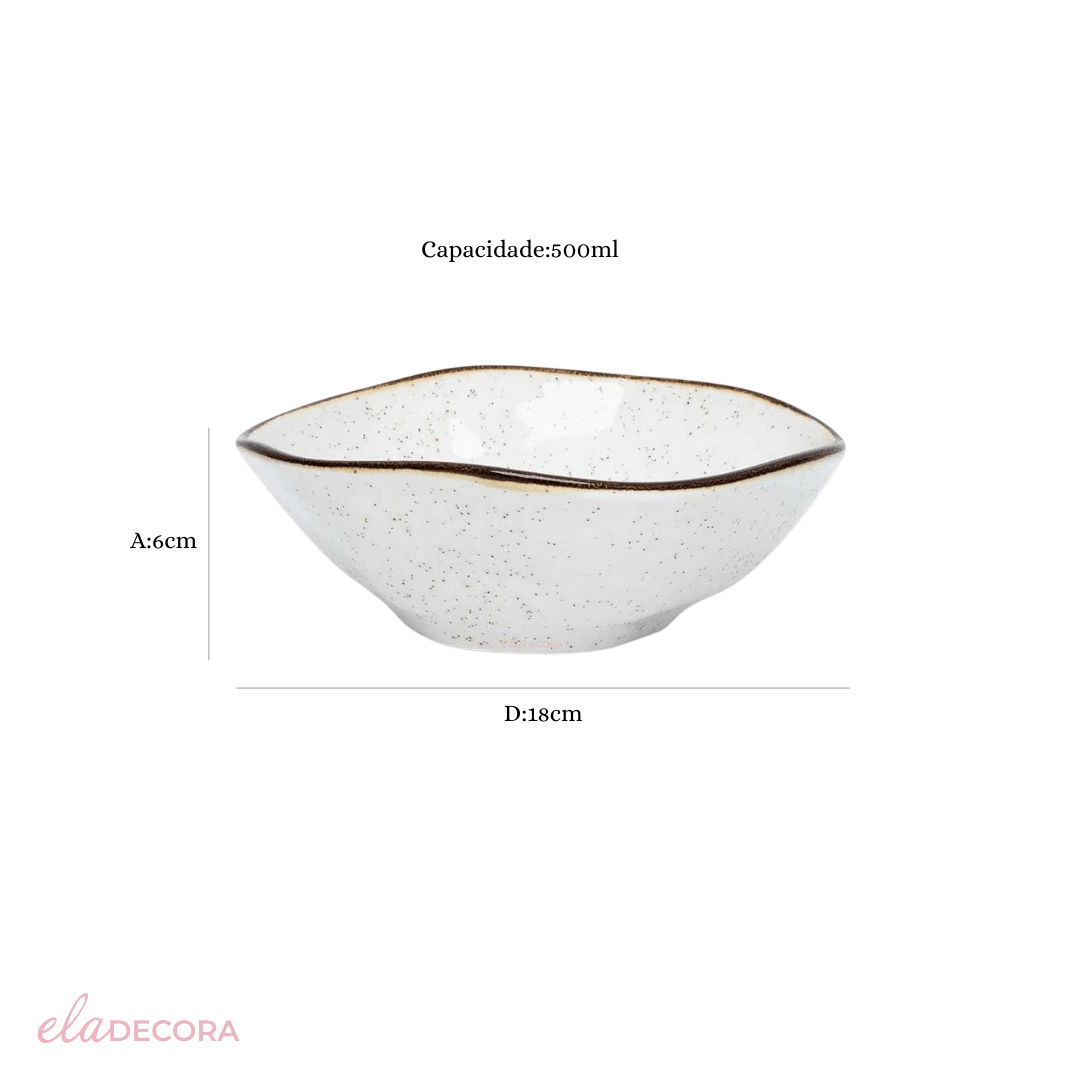 Tigela Bowl Ryo Maresia 500ml - Ela Decora