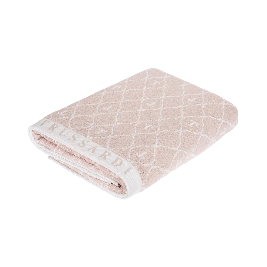 Toalha de Banho Banhão Speciale em Algodão Soft Rose 1,60m x 86cm Trussardi - Ela Decora