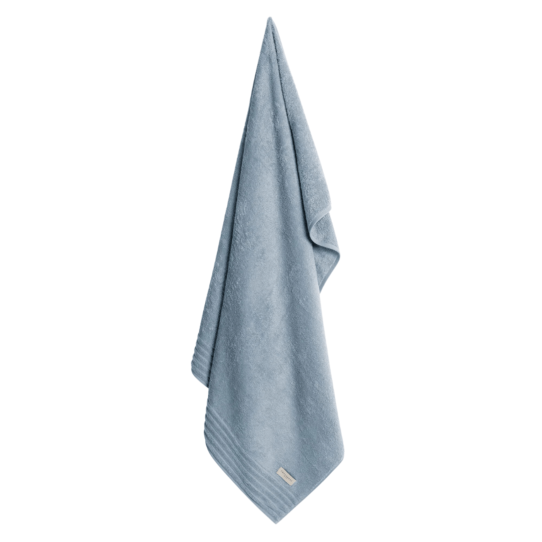 Toalha de Banho Imperiale em Algodão Azzuro 1,40m x 70cm Trussardi - Ela Decora