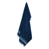 Toalha de Banho Lumina em Algodão Azul Marinho 1,40m x 70cm Karsten - Ela Decora