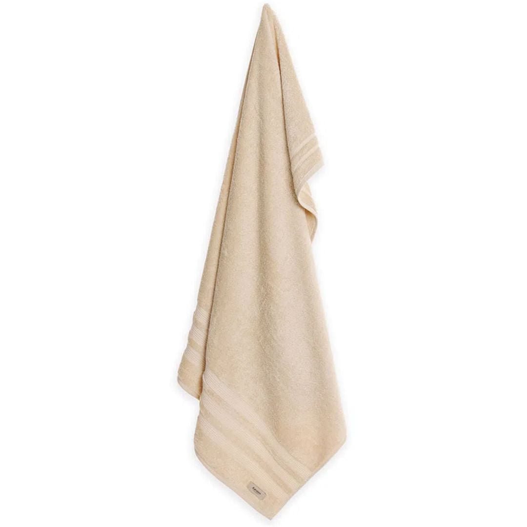Toalha de Banho Suprema em Algodão Bege 1,40m x 70cm Macio Karsten - Ela Decora