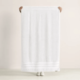 Toalha de Banho Suprema em Algodão Branca 1,40m x 70cm Macio Karsten - Ela Decora