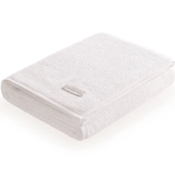 Toalha de Rosto Castelli em Algodão Branca 80cm x 48cm Trussardi - Ela Decora