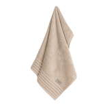 Toalha de Rosto Imperiale em Algodão Nocciola 80cm x 48cm Trussardi - Ela Decora