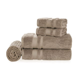Toalha de Rosto Lorenzi em Algodão Legno 80cm x 48cm Trussardi - Ela Decora