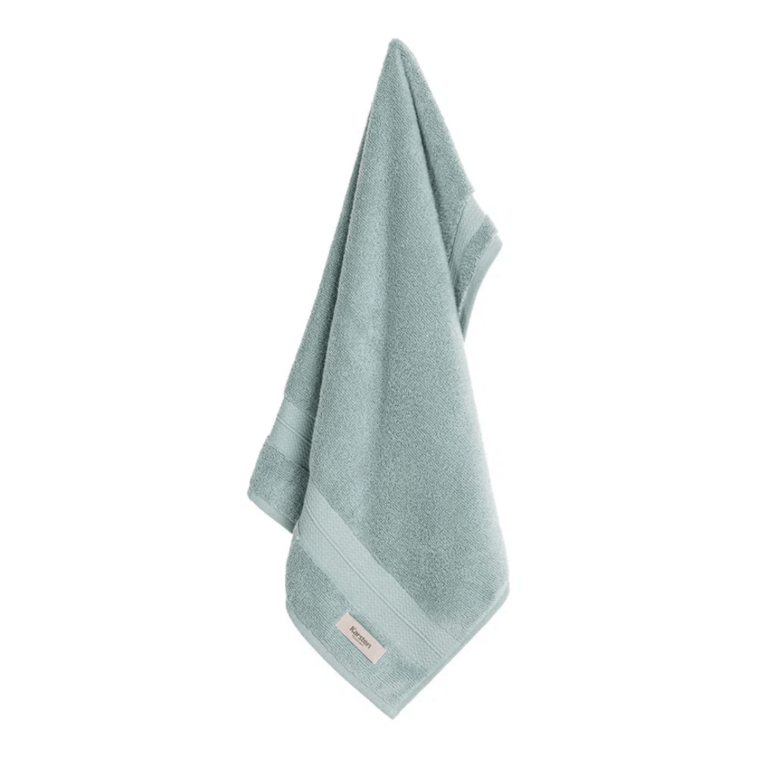 Toalha de Rosto Primore em Algodão Verde 80cm x 48cm Macio Karsten - Ela Decora