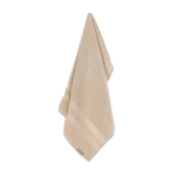 Toalha de Rosto Unika em Algodão Bege 80cm x 48cm Macio Karsten - Ela Decora