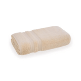 Toalha de Rosto Unika em Algodão Bege 80cm x 48cm Macio Karsten - Ela Decora