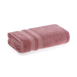 Toalha de Rosto Unika em Algodão Rosa Retrô 80cm x 48cm Macio Karsten - Ela Decora