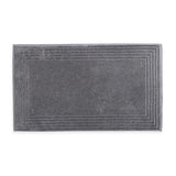 Toalha para Piso Tapete Banheiro Linee em Algodão Ardósia 80cm x 48cm Trussardi - Ela Decora