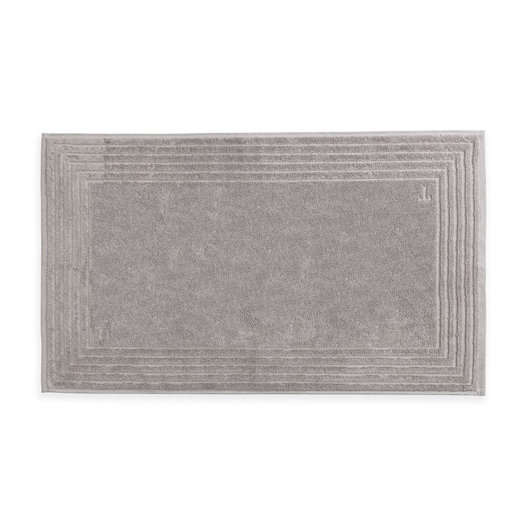 Toalha para Piso Tapete Banheiro Linee em Algodão Cenere 80cm x 48cm Trussardi - Ela Decora