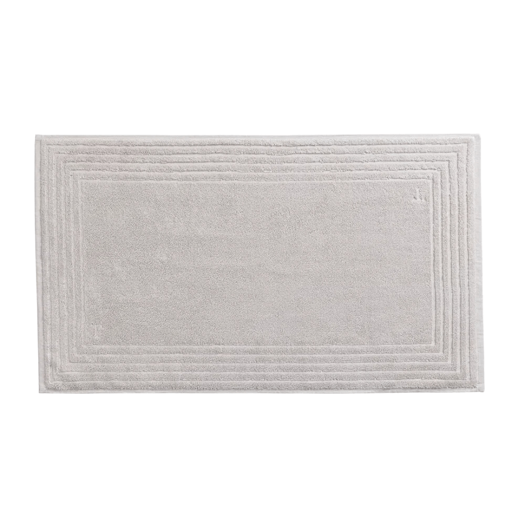 Toalha para Piso Tapete Banheiro Linee Gelo 80cm x 48cm Trussardi - Ela Decora