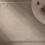Toalha para Piso Tapete Banheiro Linee Rose 80cm x 48cm Trussardi - Ela Decora