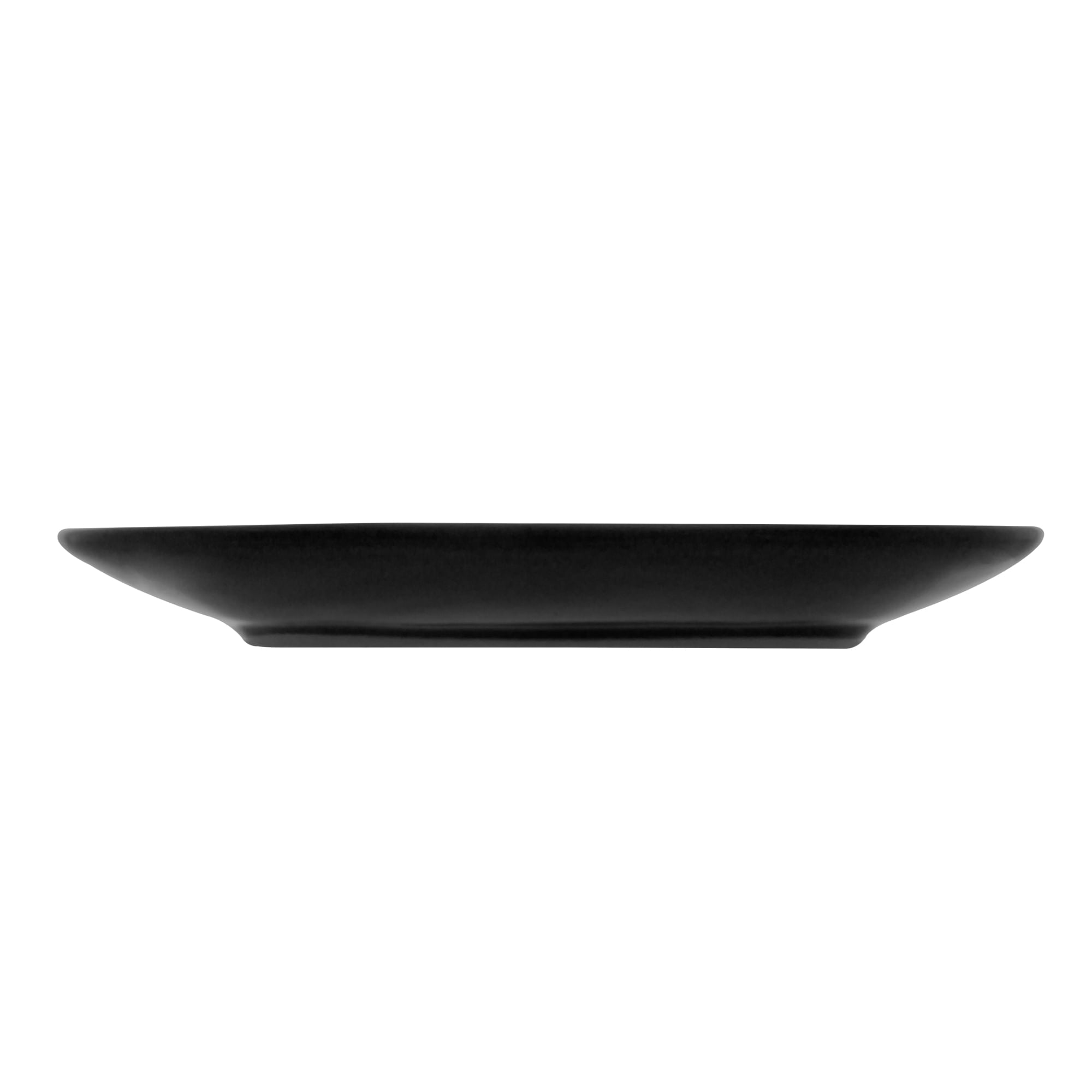 Travessa Coração Decorativo de Cerâmica Heart Preto 27cm - Ela Decora