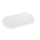 Travessa de Cristal Bubble 21cm - Ela Decora