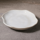 Travessa Oval Bio Latte Off White 30cm - Ela Decora
