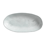 Travessa Oval Funda Orgânica Echo Branca 32cm - Ela Decora