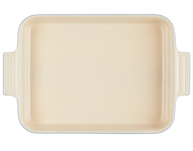 Travessa Retangular Classic Azul Marseille 32cm Le Creuset - Ela Decora