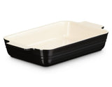Travessa Retangular Classic Preto 26cm Le Creuset - Ela Decora