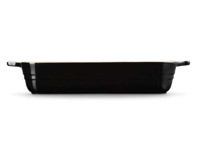Travessa Retangular Classic Preto 26cm Le Creuset - Ela Decora