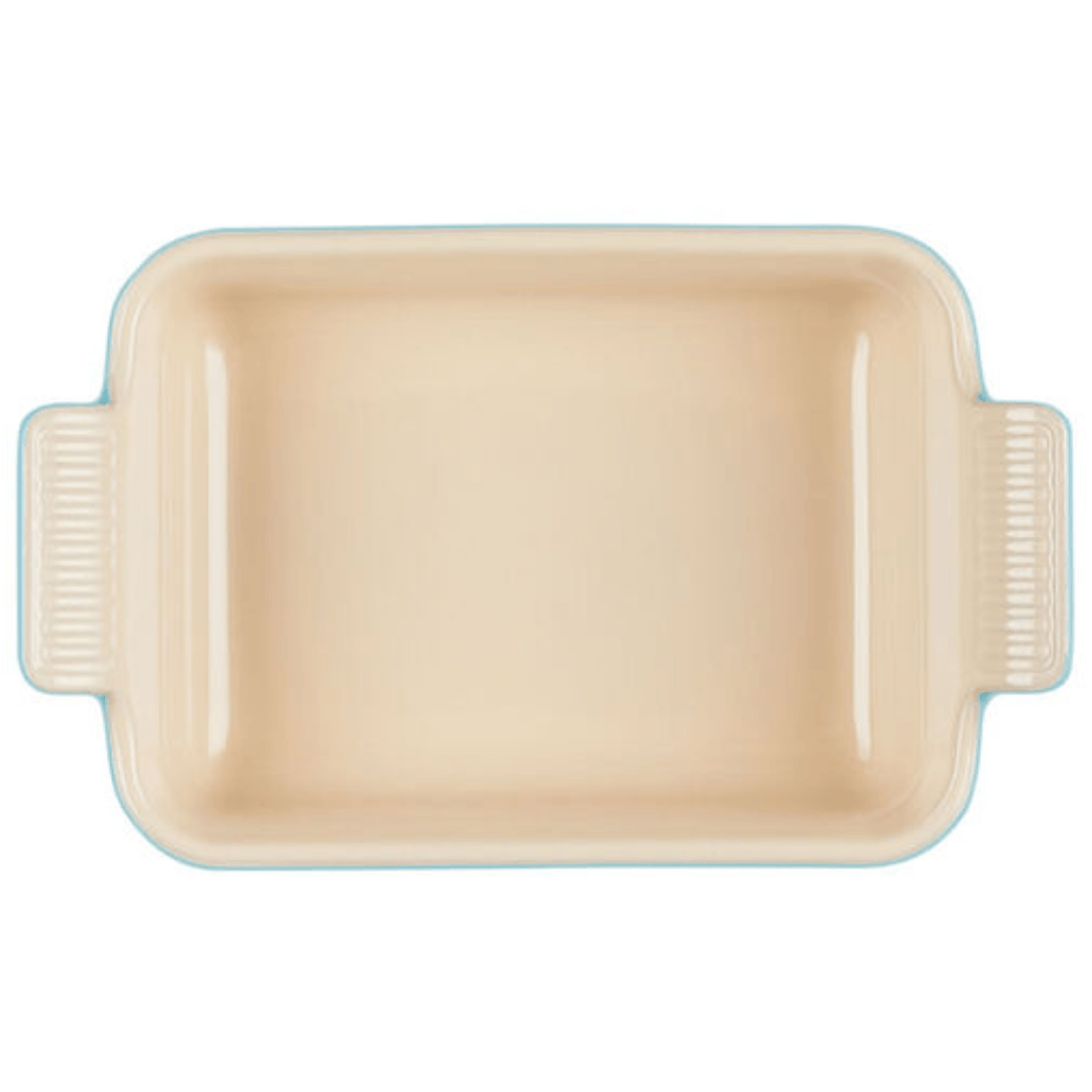 Travessa Retangular Heritage Azul Caribe 19cm Le Creuset - Ela Decora