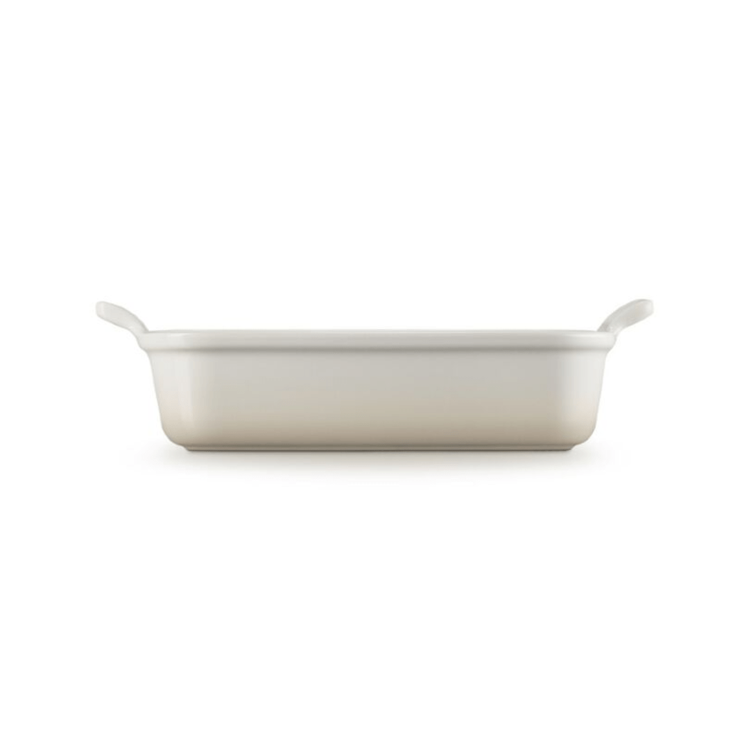 Travessa Retangular Heritage Meringue 26cm Le Creuset - Ela Decora