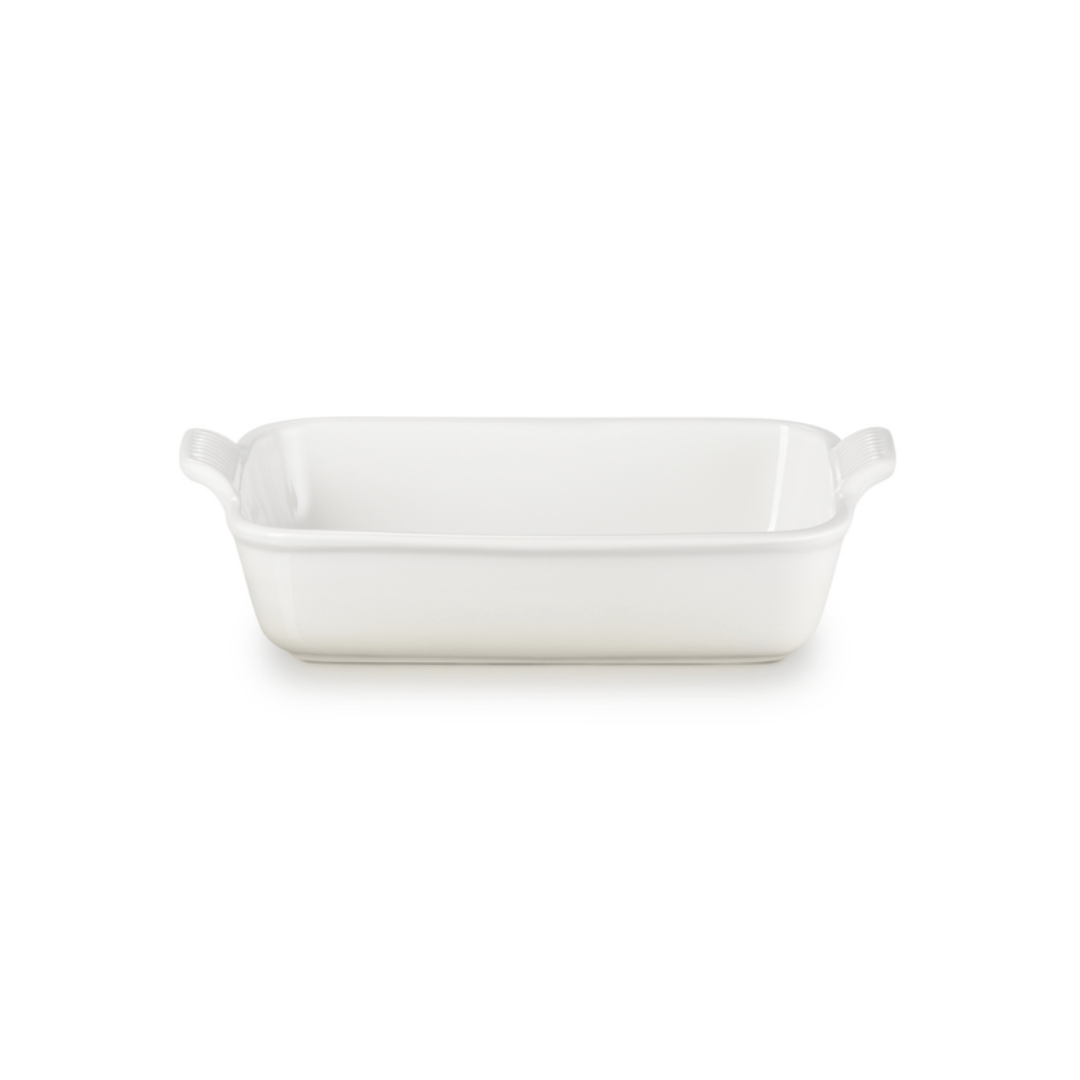 Travessa Retangular Heritage Meringue 26cm Le Creuset - Ela Decora