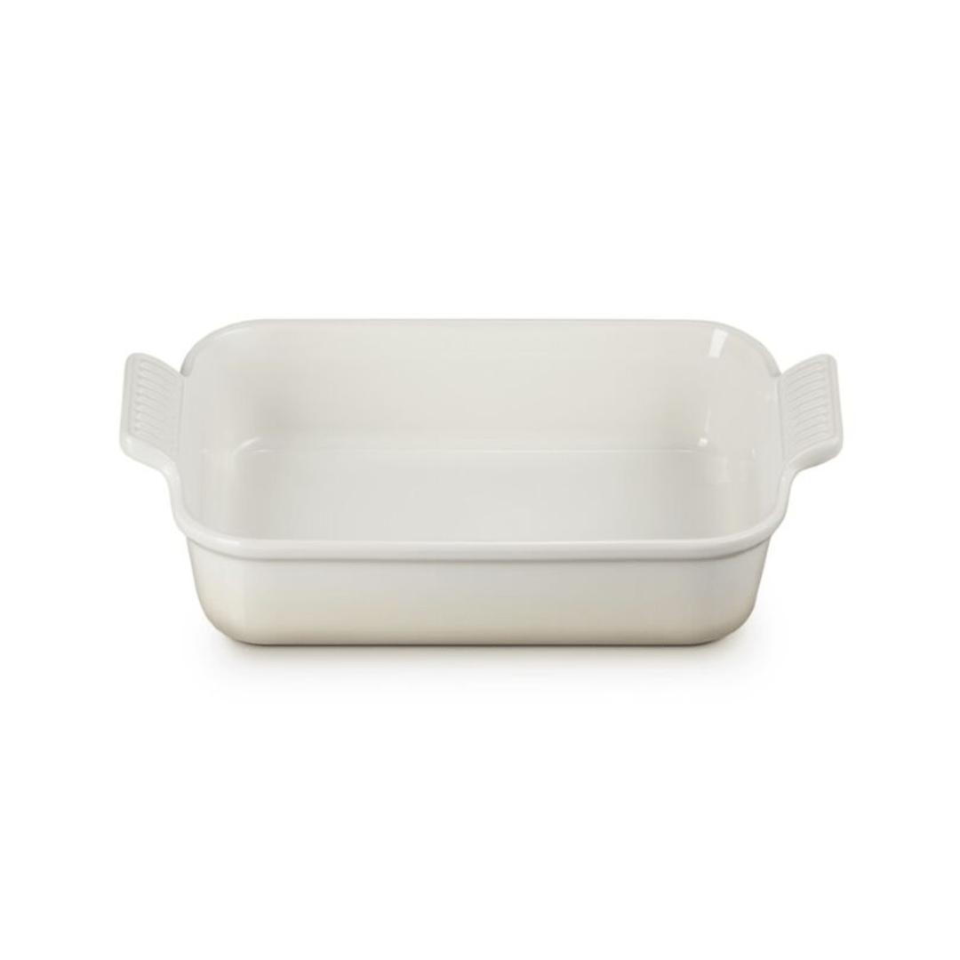 Travessa Retangular Heritage Meringue 26cm Le Creuset - Ela Decora