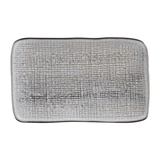 Travessa Retangular Média Juta Dust 27cm - Ela Decora