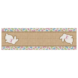 Trilho de Mesa Colorido Páscoa 1,41M x 43cm - Ela Decora
