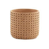 Vaso Cachepot Decorativo em Cimento M 16cm - Ela Decora
