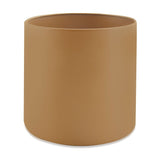 Vaso Cachepot em Metal Marrom 18cm - Ela Decora