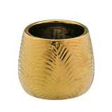 Vaso Decorativo Dourado 12cm - Ela Decora