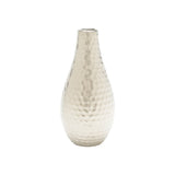 Vaso em Cerâmica Cromado 20cm x 10cm - Ela Decora