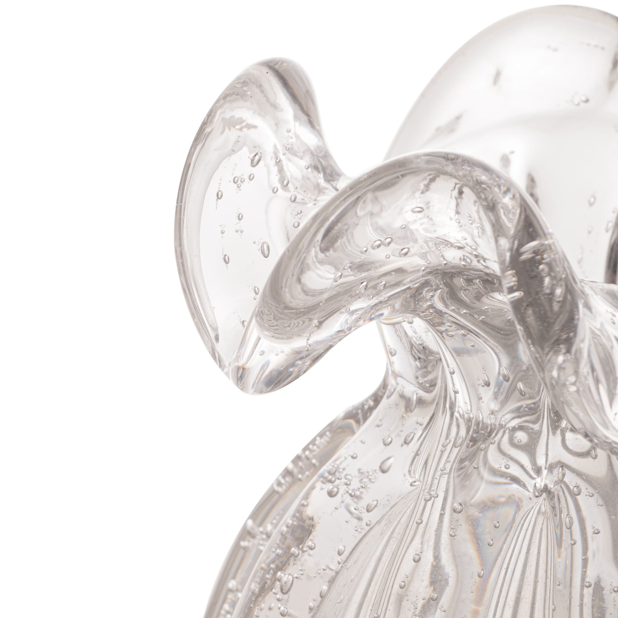 Vaso Murano Trouxinha de Vidro Italy 17cm - Ela Decora