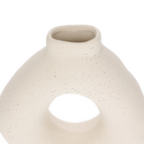Vaso Decorativo em Cerâmica Vazado 28,5cm