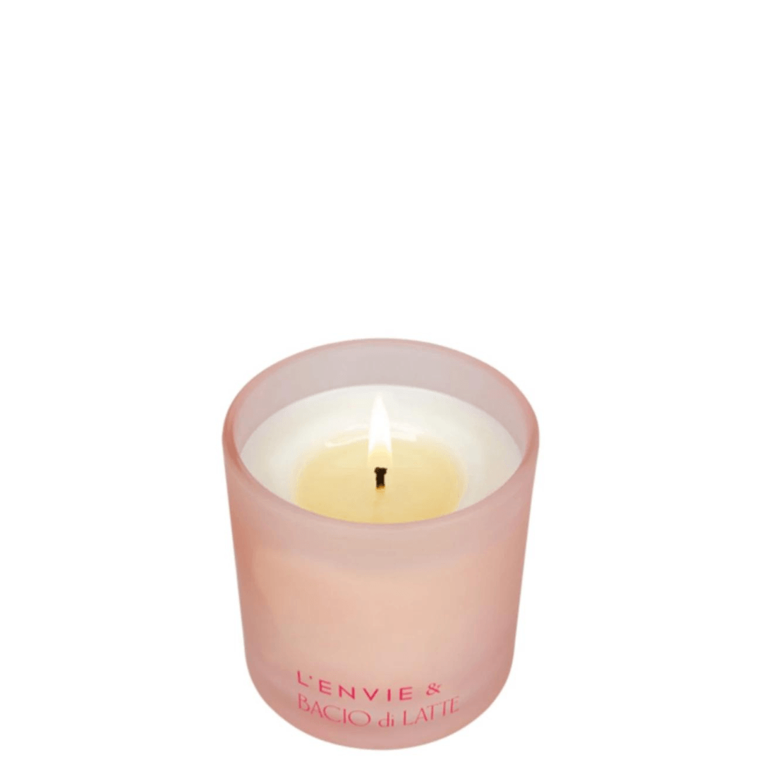 Vela Aromática Perfumada Fragola Bacio Di Latte 170G L'envie - Ela Decora